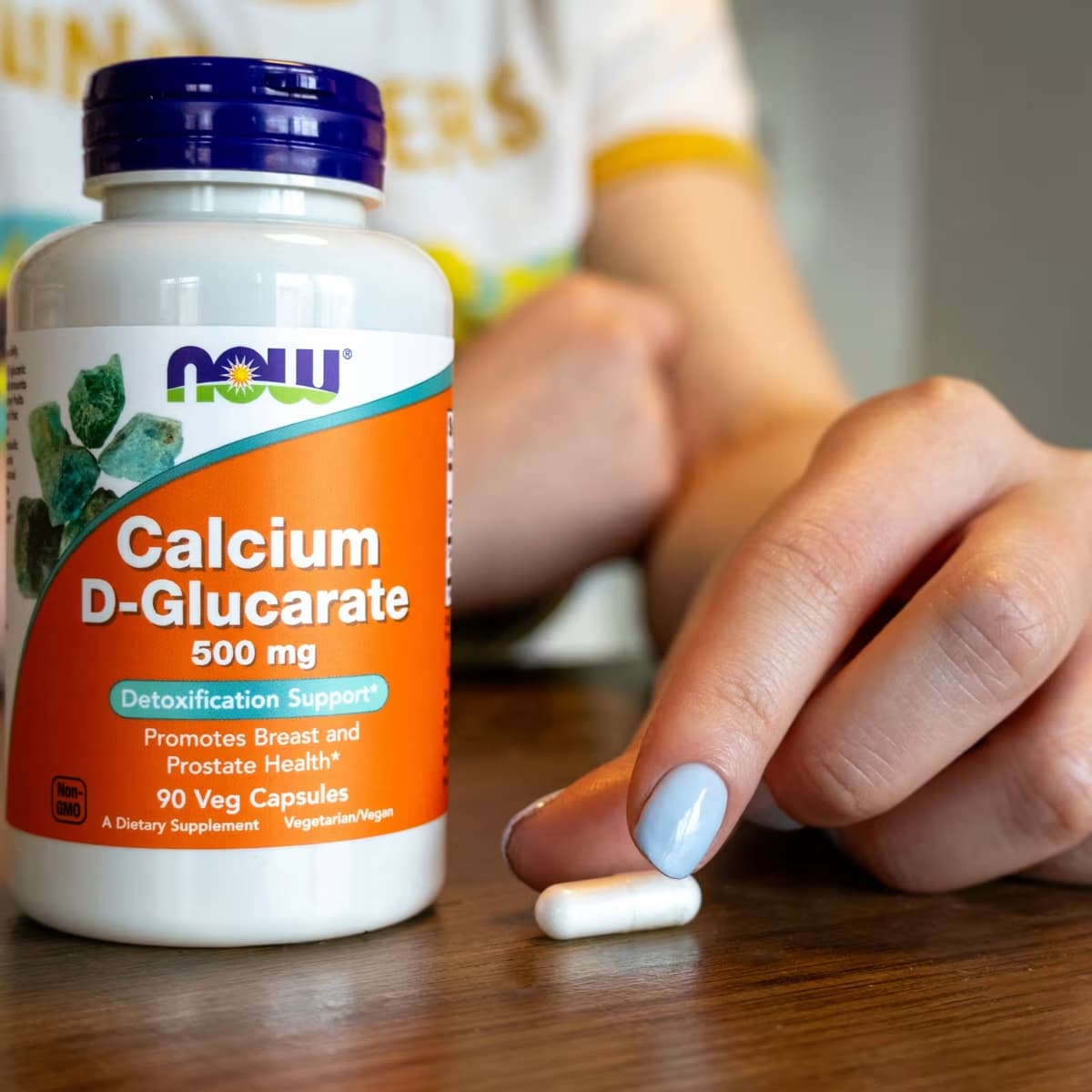 NOW Foods - Calcium D-Glucarate - 90 Veg Capsules