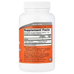 NOW Foods - Acetyl-L-Carnitine, Pure Powder - 85g