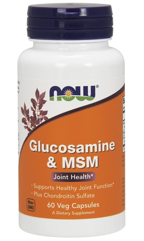 NOW Foods - Glucosamine & MSM 60 Vcaps