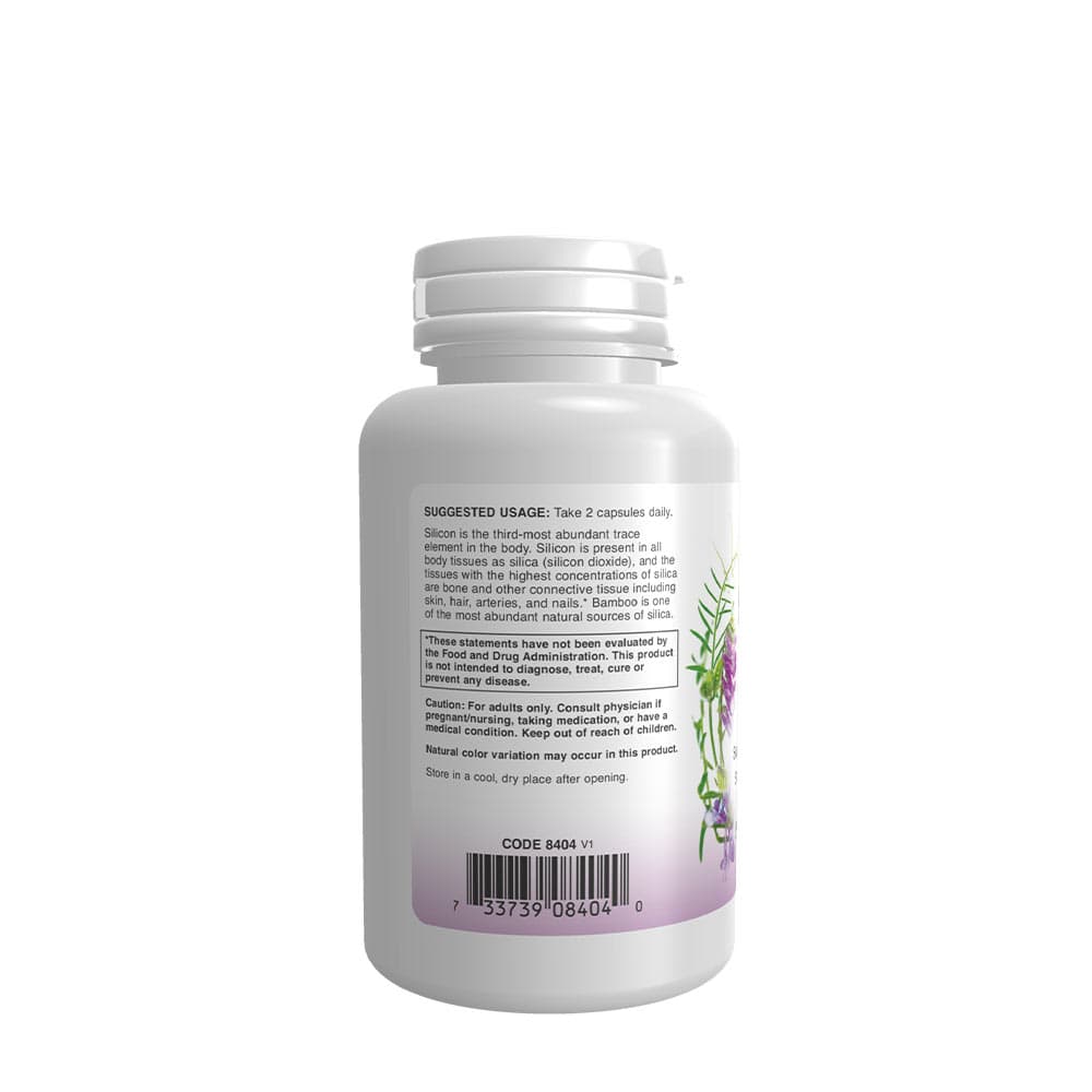 NOW Foods - Bamboo Silica Beauty - 90 Vcaps