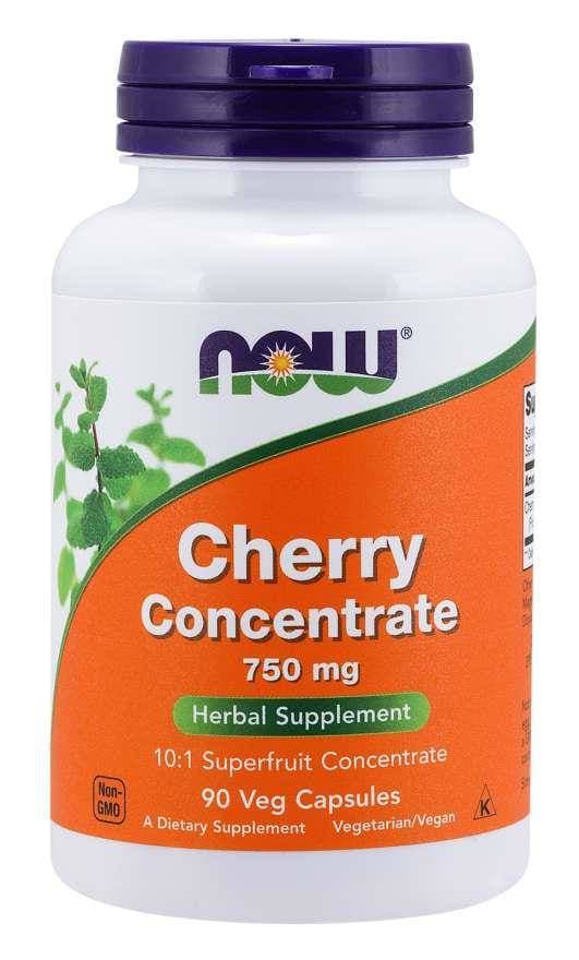 NOW Foods - Cherry Concentrate - 90 Veg Capsules – NOW Foods förpackning