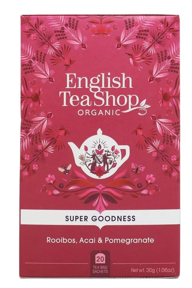 English Tea Shop - Super Goodness – English Tea Shop förpackning