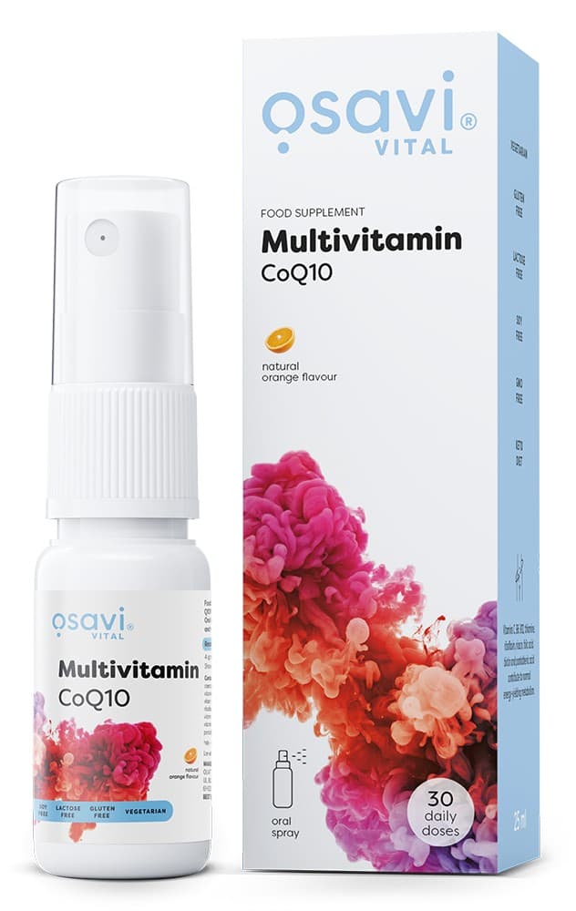 Osavi Vital - Multivitamin CoQ10 Oral Spray, Orange - 25ml