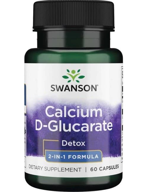Swanson - Calcium D-Glucarate - 60 Caps – Swanson förpackning