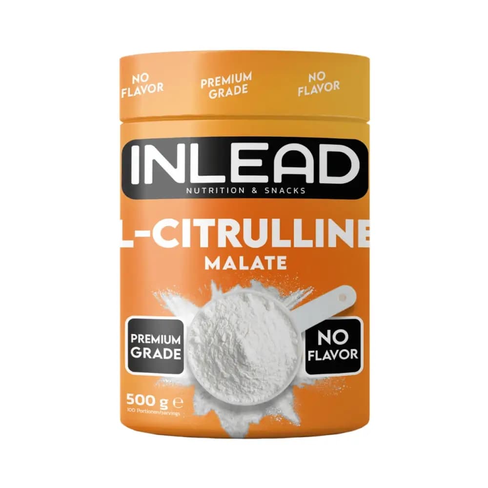 Inlead - L-Citrulline Malate - Unflavoured - 500 g – Inlead förpackning