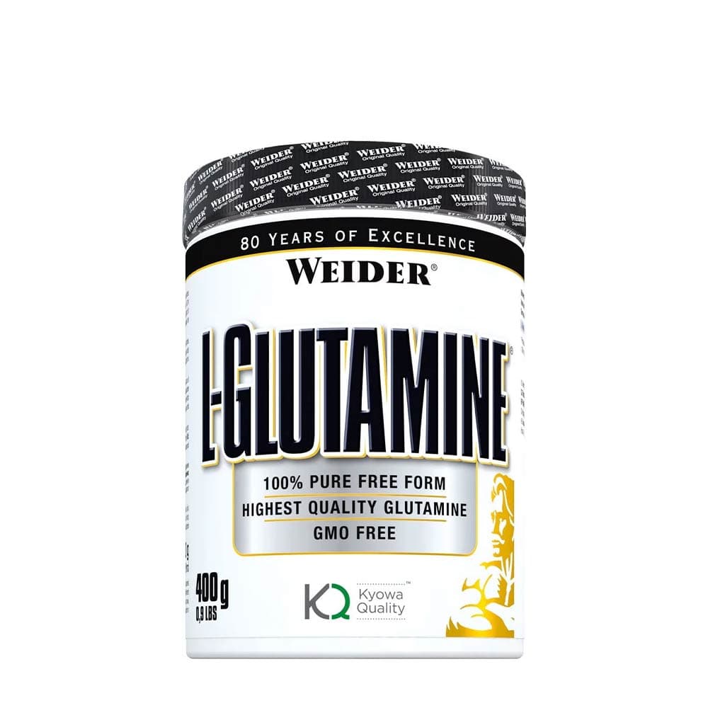 Weider - L-Glutamine, 100% Pure Free Form - 400g – Weider förpackning