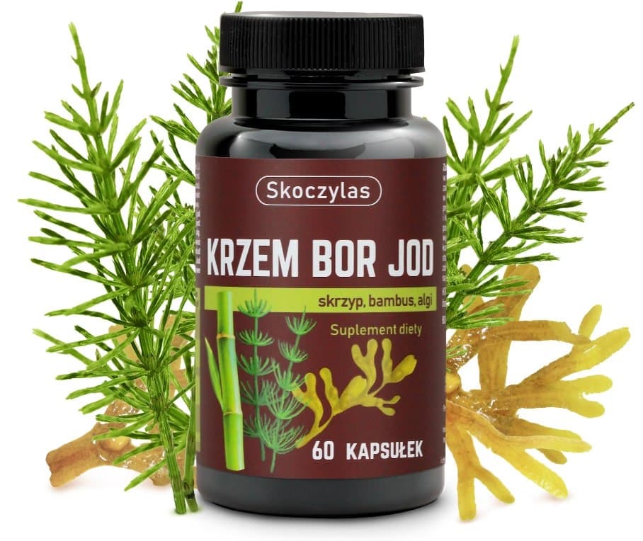 Skoczylas - Silicon Boron Iodine - 60 Caps – Skoczylas förpackning