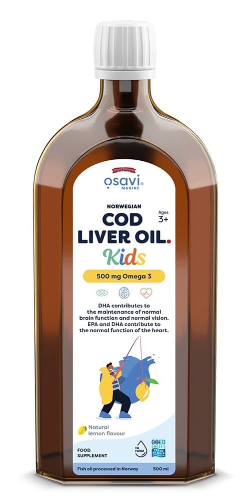 Osavi - Norwegian Cod Liver Oil Kids – Osavi förpackning