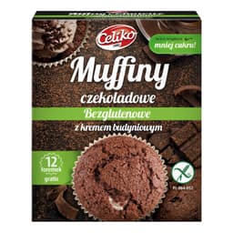 Celiko - Gluten-Free Chocolate Muffin Mix With Pudding Cream 310g