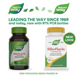 Nature's Way - Riboflavin Vitamin B2 - 30 Tabs