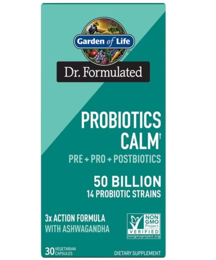 Garden Of Life - Probiotics Calm 50 Billion - 30 Caps – Garden Of Life förpackning