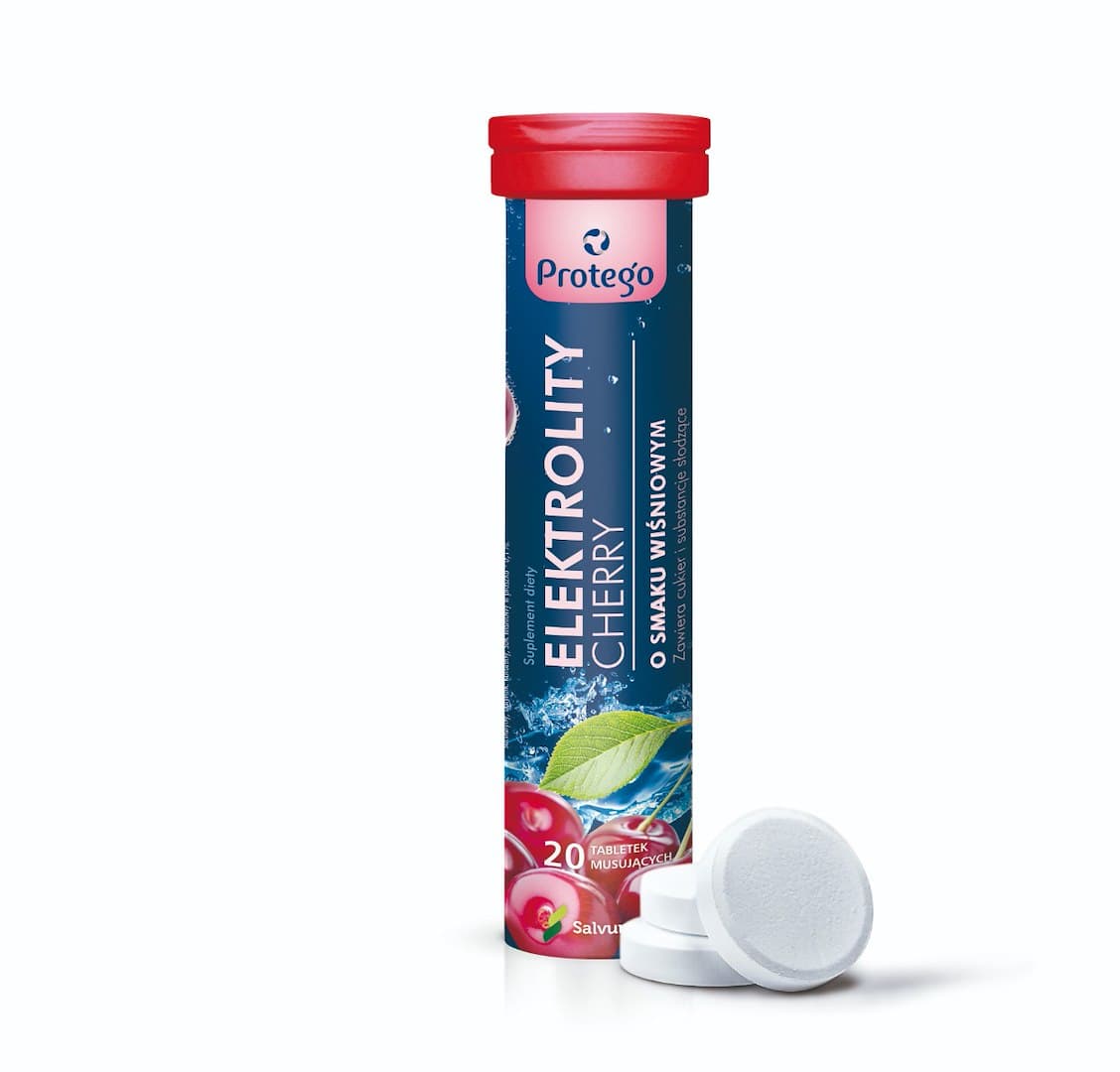 Protego - Electrolytes - 20 Tabs – Protego förpackning