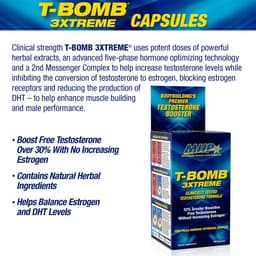 MHP - T-Bomb 3Xtreme - 168 Kapsler
