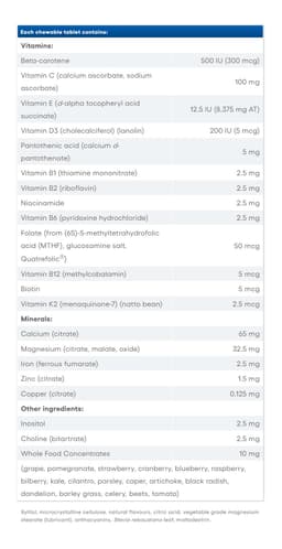 Natural Factors - BigFriends Chewable Multi-Vitamin & Minerals