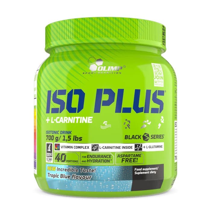 Olimp Labs - Iso Plus + L-Carnitine - Isotonic Drink – Olimp Labs förpackning