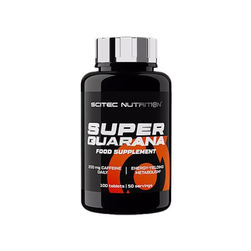 Scitec Nutrition - Super Guarana - 100 Tabs - 140g – Scitec Nutrition förpackning