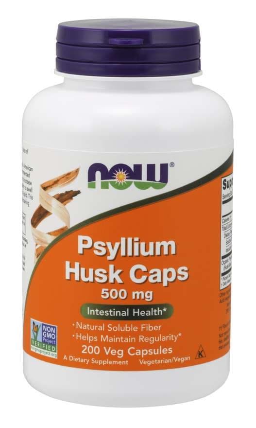 NOW Foods - Psyllium Husk – NOW Foods förpackning