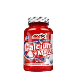 Amix - Calcium + Magnesium + Zinc Ultimate Mineral Complex - 100 Tabs