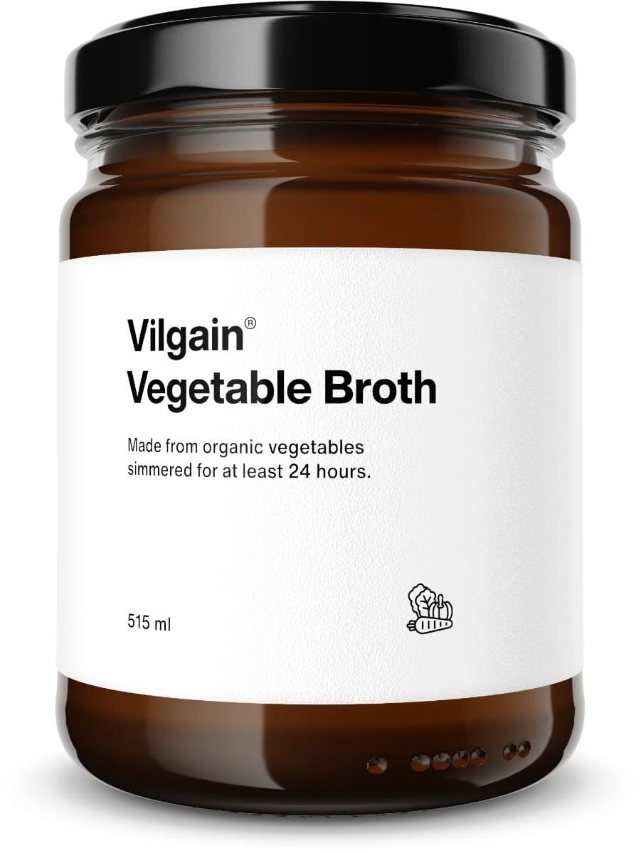 Vilgain - Vegetable Broth - 515 ml – Vilgain förpackning