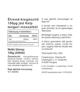 Vitaking - Iodine - 240 Tabs