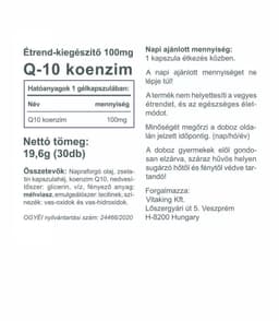 Vitaking - Coenzyme CoQ10, 30 Sgels