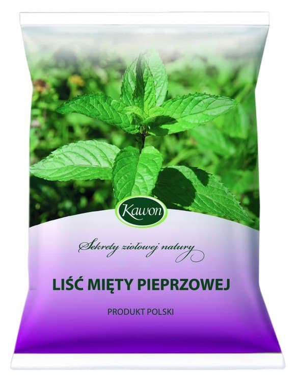 Kawon - Peppermint Leaf - 50g – Kawon förpackning