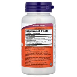 NOW Foods - Ashwagandha Stress Relief - 60 Vcaps