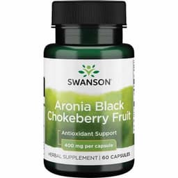 Swanson - Aronia Black Chokeberry Fruit - 60 Caps