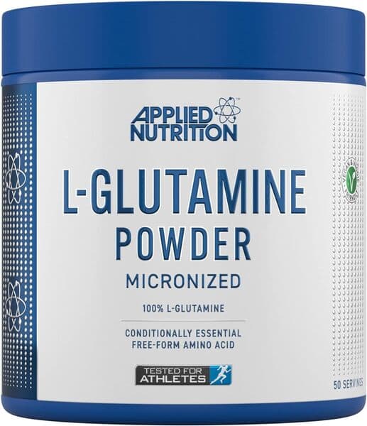 Applied Nutrition - L-Glutamine, Micronized – Applied Nutrition förpackning