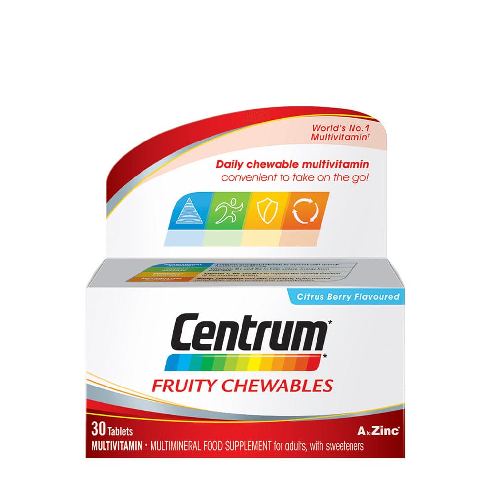 Centrum - Fruity Gummies - 30 Tabs