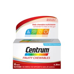 Centrum - Hedelmäiset Gummies - 30 Tablettia