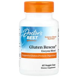 Doctor's Best - Gluten Rescue Enzyme Blend - 60 Vcaps