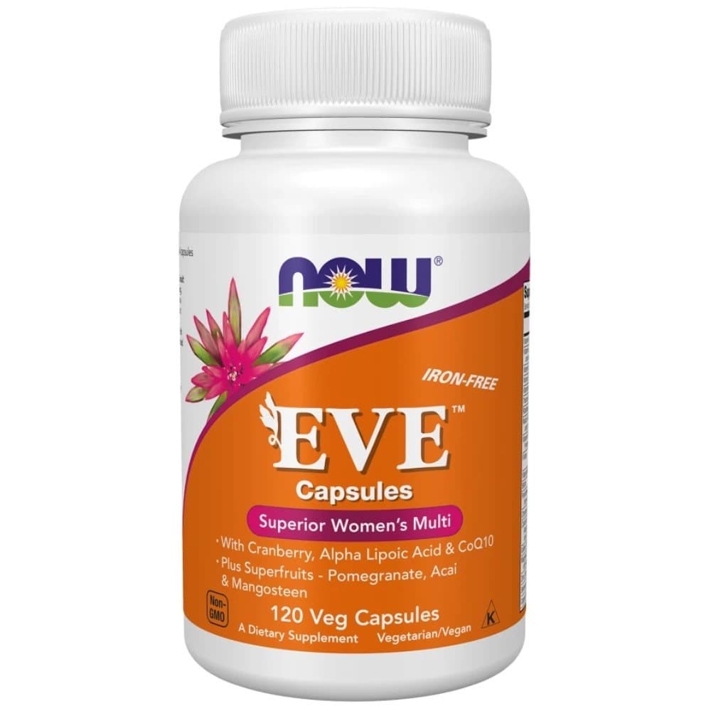 NOW Foods - Eve Superior Women'S Multi - 120 Vcaps – NOW Foods förpackning