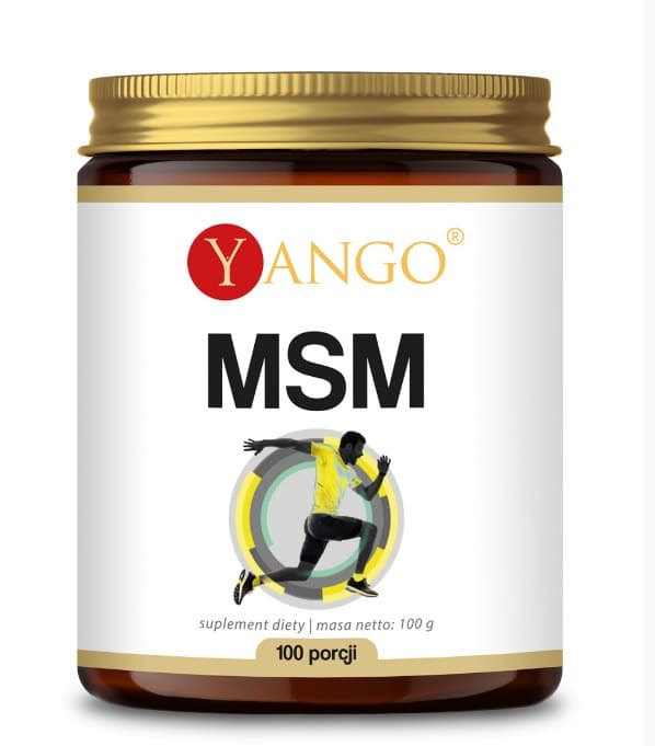 Yango - MSM - 100g – Yango förpackning
