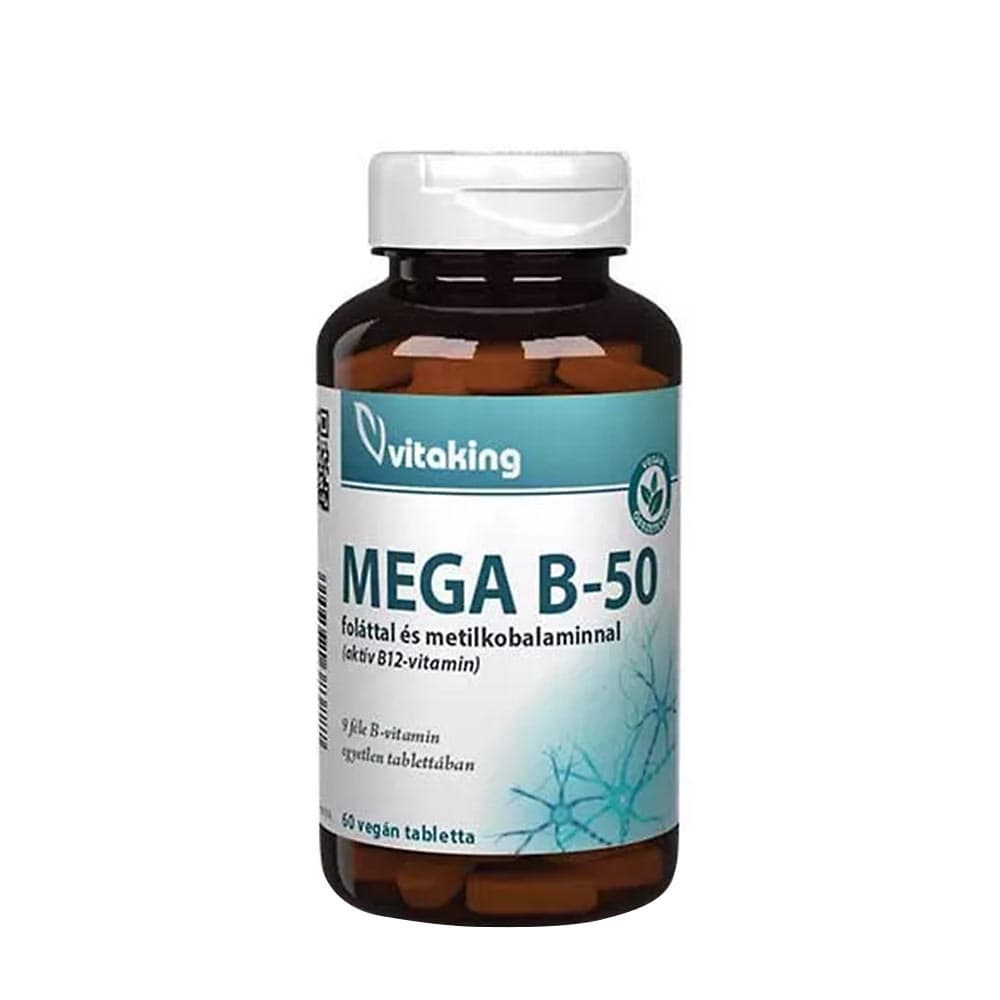 Vitaking - Vitamin B-50 Complex - 60 Tabs