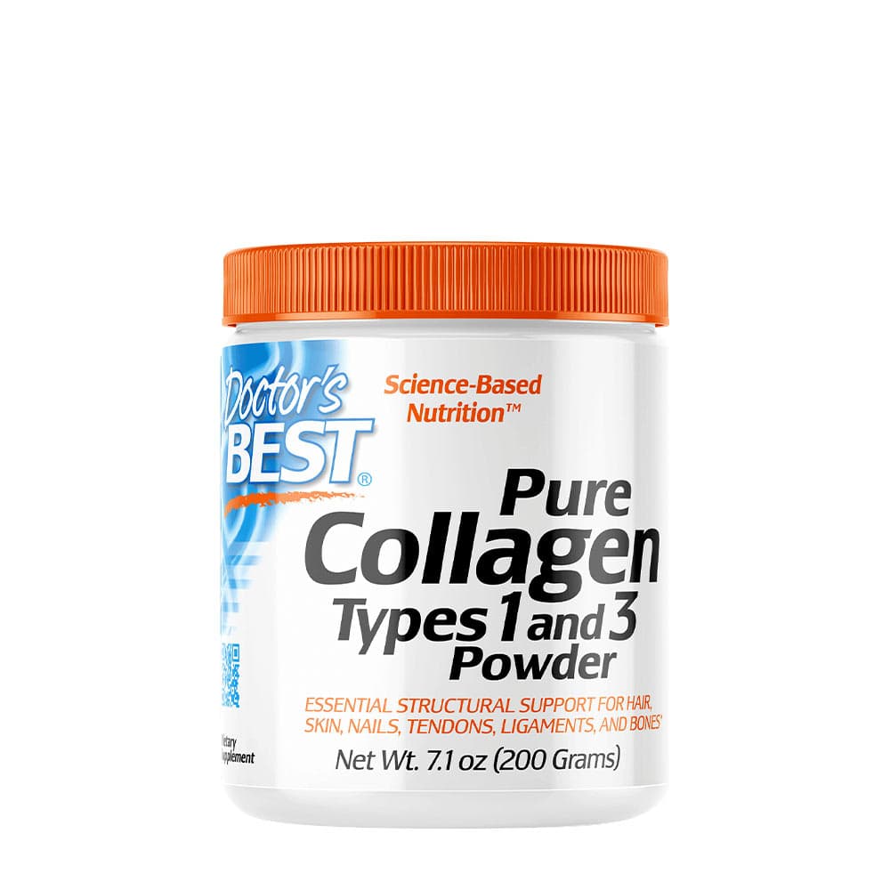 Doctor's Best - Pure Collagen Types 1 and 3 - 7.1 oz – Doctor's Best förpackning