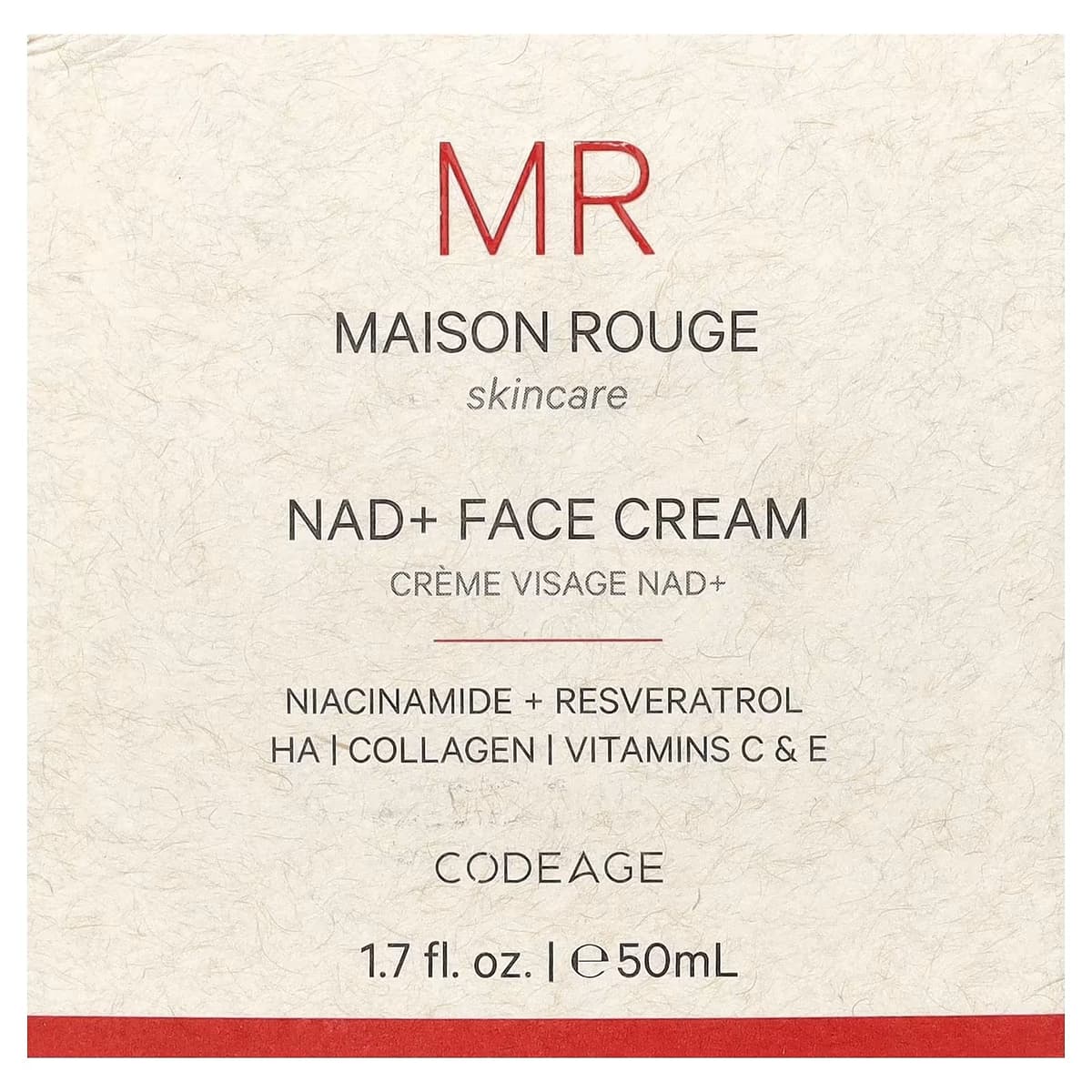 Codeage Maison Rouge Nad+ Kasvovoide - 50ml