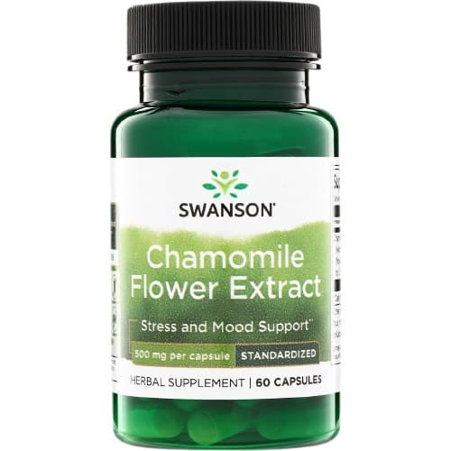 Swanson - Chamomile Flower Extract - 60 Caps
