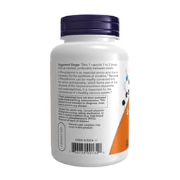 NOW Foods - L-Phenylalanine - 120 Veg Capsules