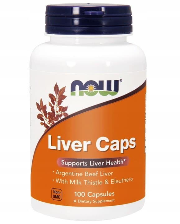Now Foods - Liver Caps - 100 Caps