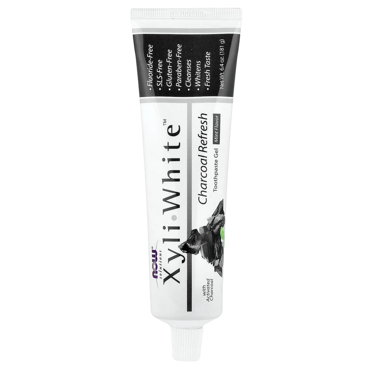 NOW Foods - Xyli·White Charcoal Refresh Toothpaste Gel - 181g