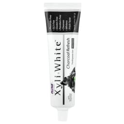 NOW Foods - Xyli·White Charcoal Refresh Toothpaste Gel - 181g