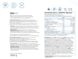 Nutriversum - Iso Pro, Sour Cherry Yogurt - 1000g