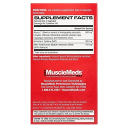 MuscleMeds - Leversanering & Forsvar - 120 kapsler