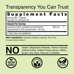 Nature's Answer - Kava-6 - 90 Vcaps