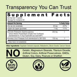 Nature's Answer - Quercetin Blend - 60 Vcaps
