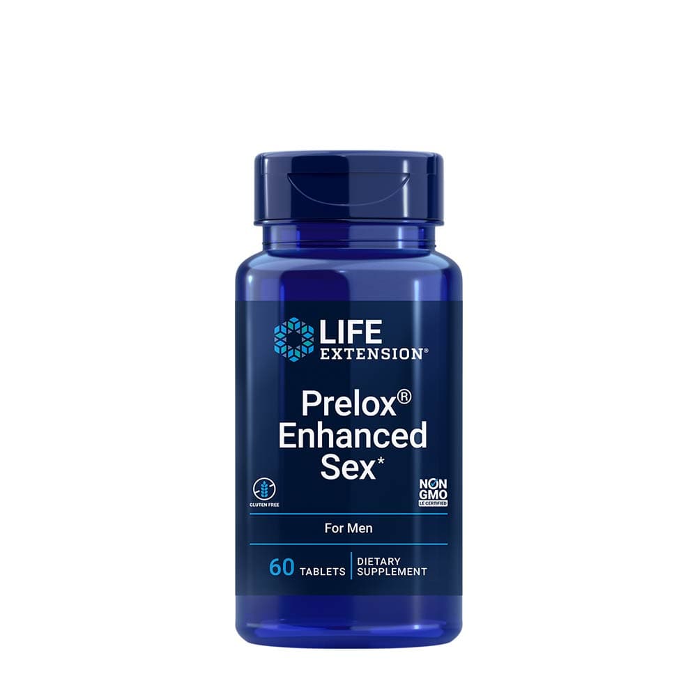 Life Extension - Prelox Enhanced Sex - 60 Tabs – Life Extension förpackning