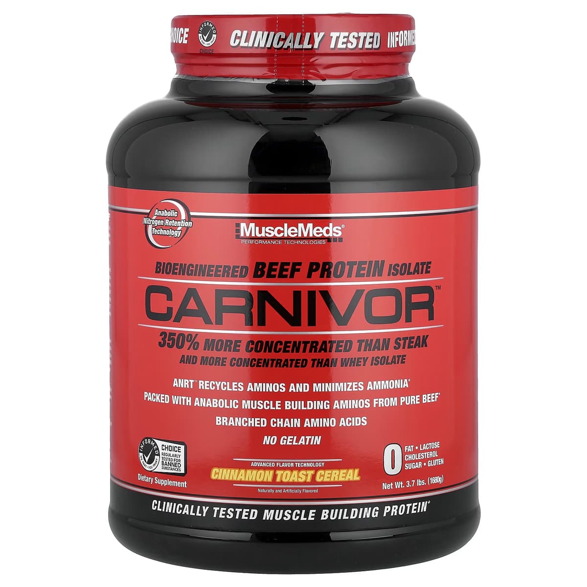 MuscleMeds - Cinnamon Toast Cereal - 56 Servings - 1680g