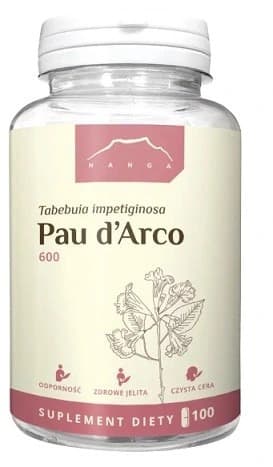 NANGA - Pau d'Arco - 100 Caps – NANGA förpackning