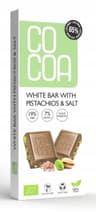 COCOA - White Bar with Pistachios & Salt - 40g